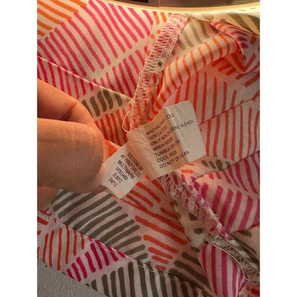 Gap Women’s Sundress, Size 2, Pink and Orange Print, EUC - Picture 5 of 8